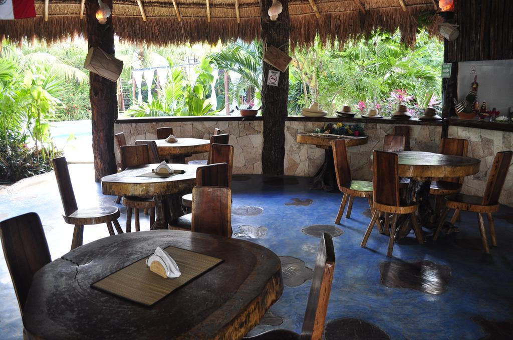 Green Tulum Cabanas & Gardens 餐厅 照片