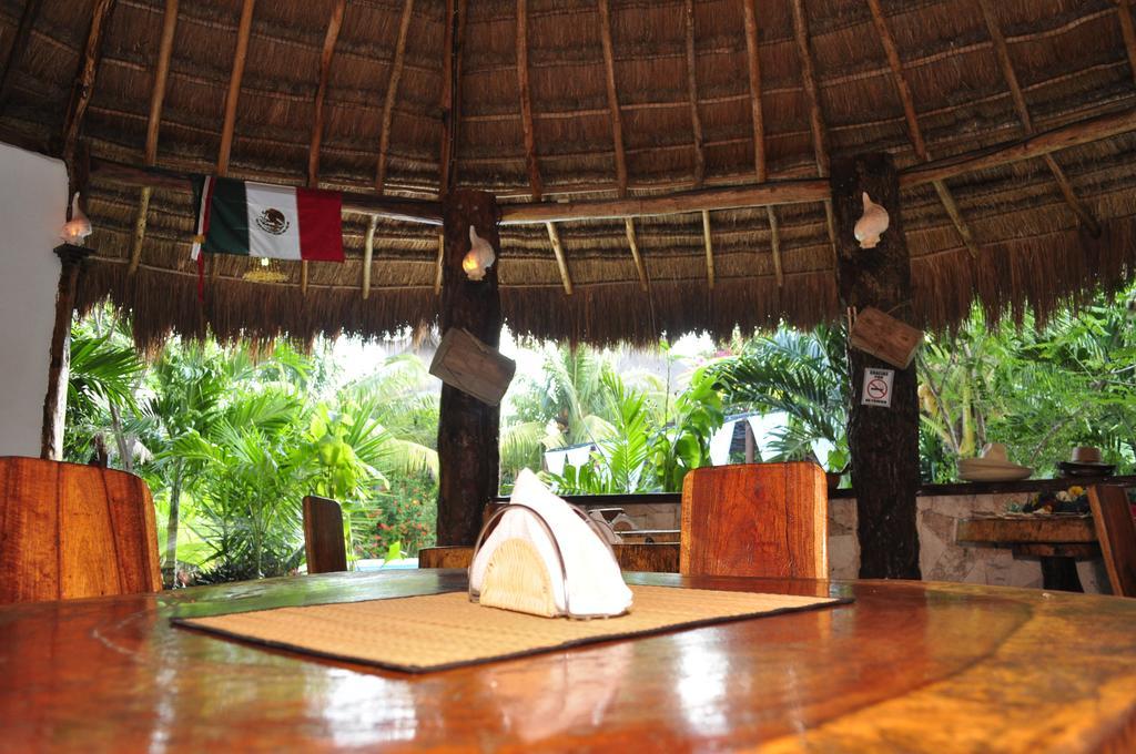 Green Tulum Cabanas & Gardens 餐厅 照片